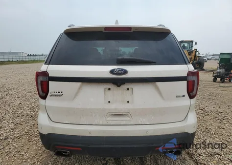 2017 Ford Explorer Sport from USA, damaged, VIN 1FM5K8GT5HGC05634